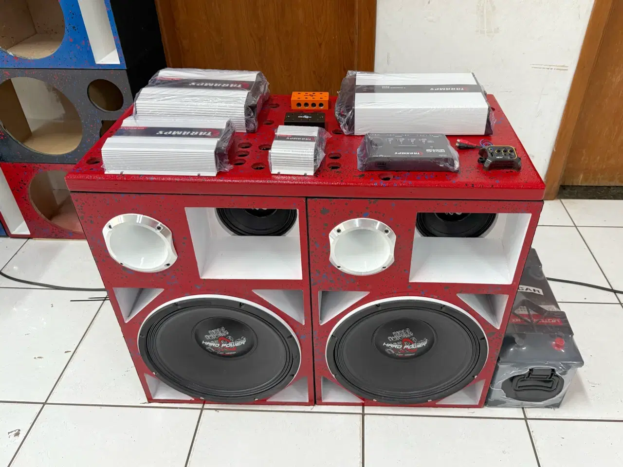 3 VIAS GRAVE PESADÃO 2x HP1950 + PAINEL FULL TARAMPS