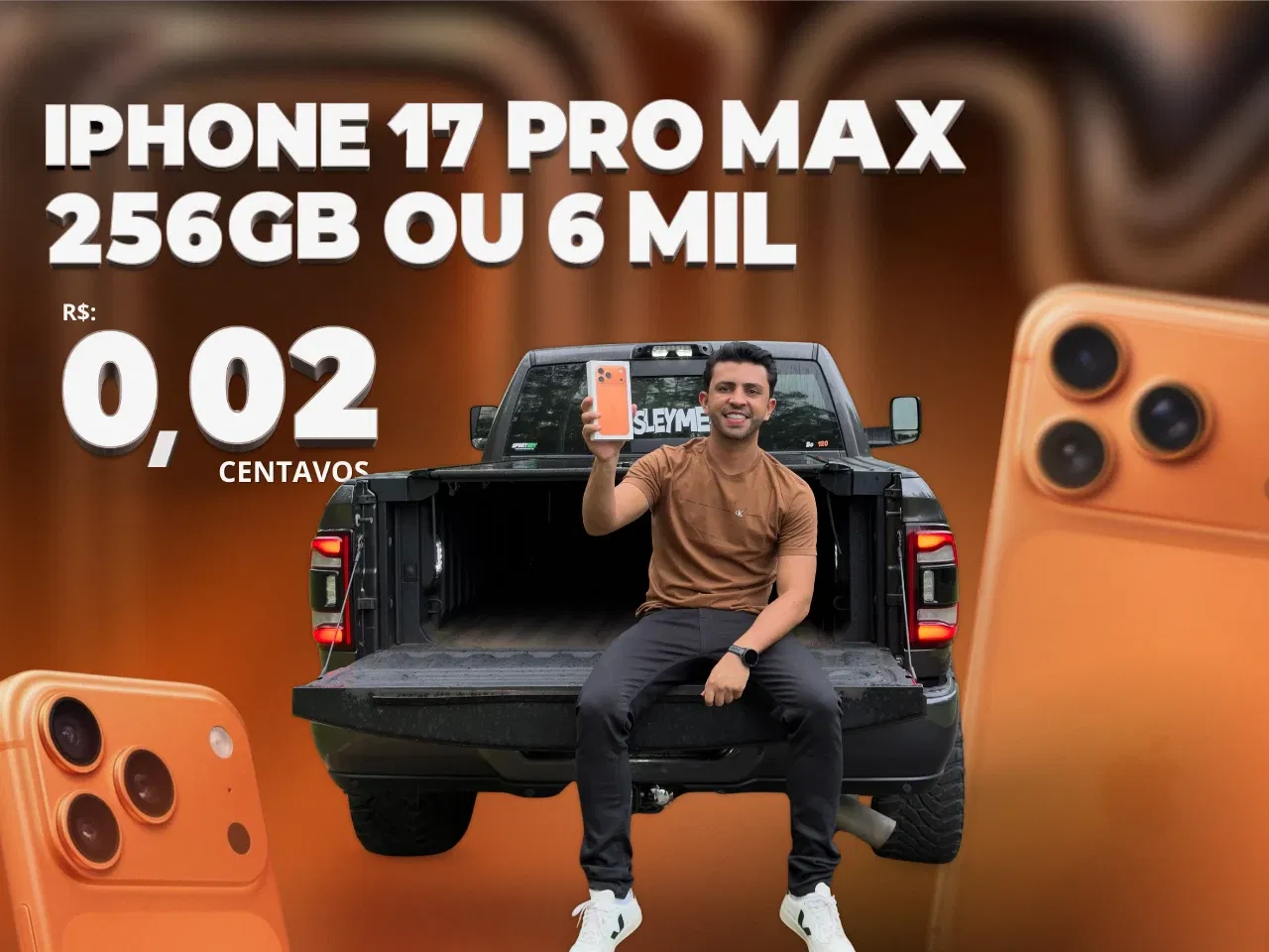 IPHONE 17 PRO MAX 256GB OU 6 MIL