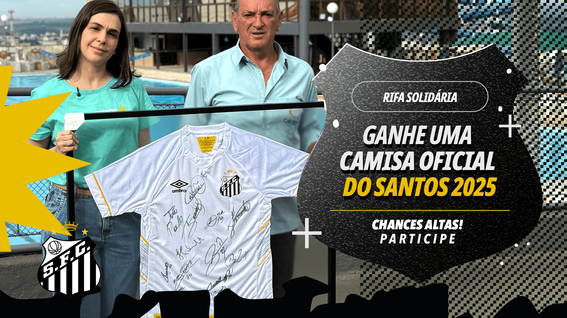 SANTOS AJUDA @CURAPARADUDU NA RETA FINAL DA CAMPANHA