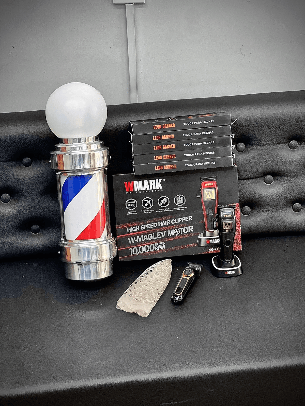 COMBO BARBER NG X1 WMARK + KEMEI 2351 💈