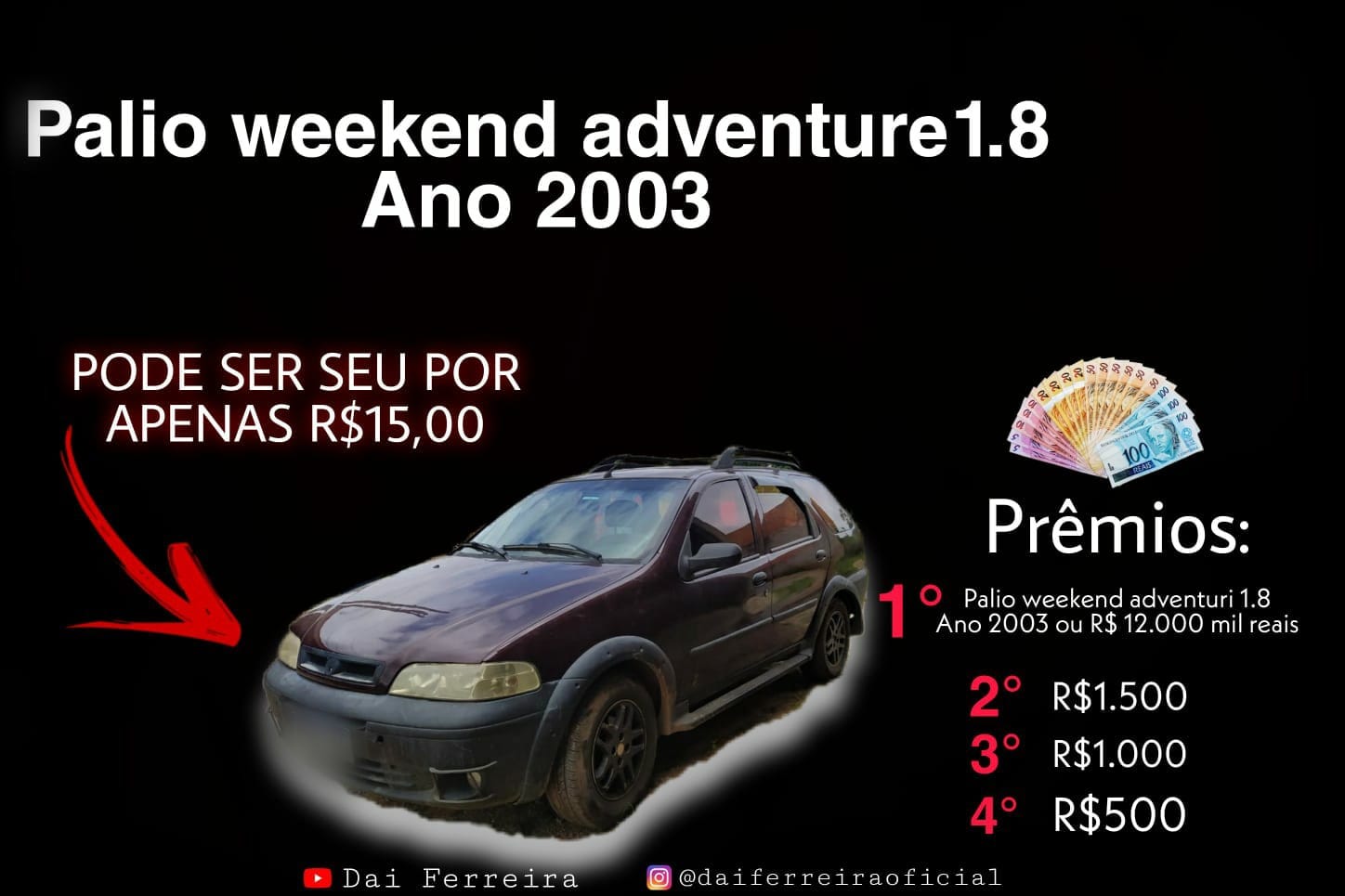 Carro em açao dai ferreira