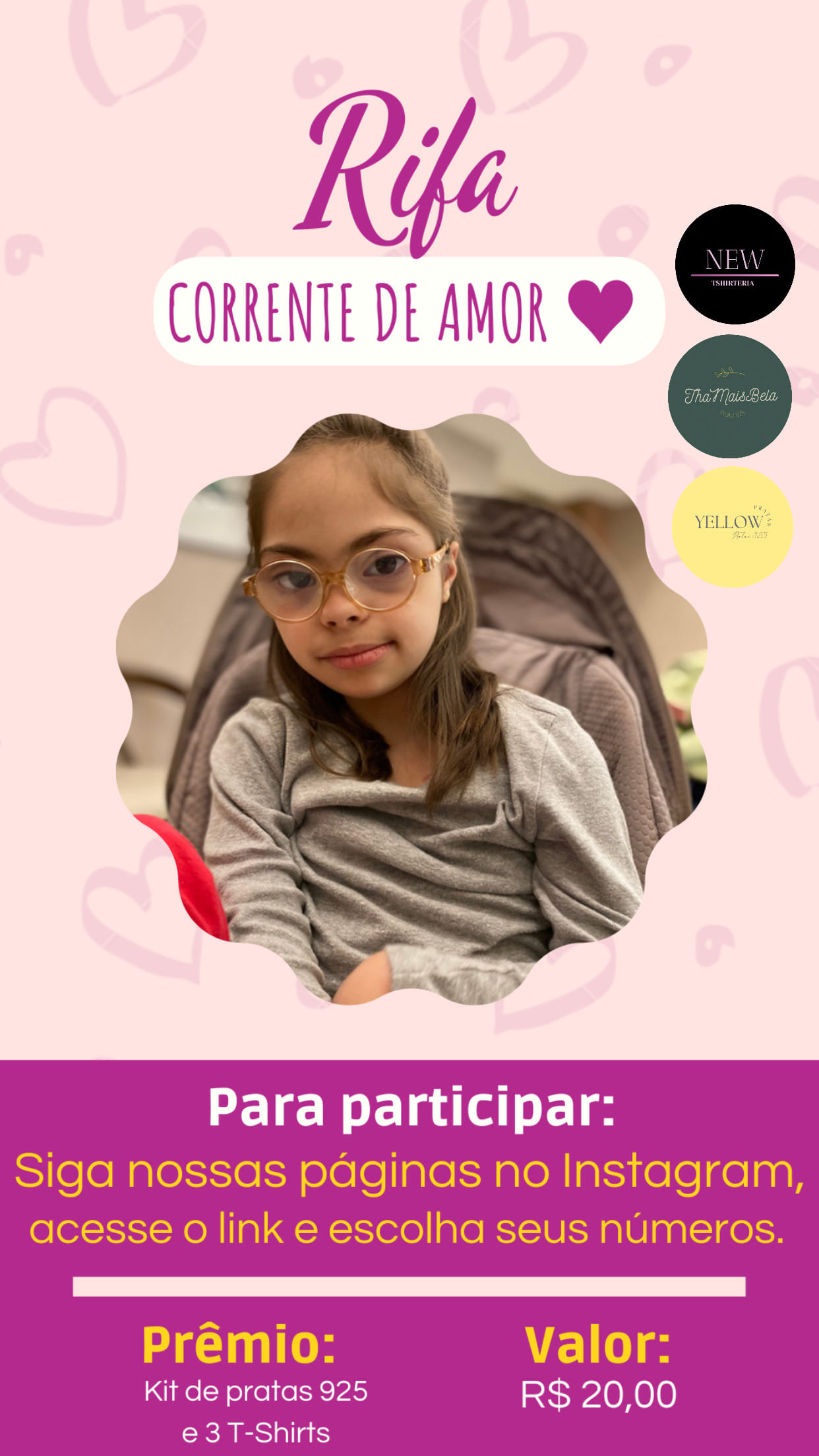 Rifa corrente de amor ♥️