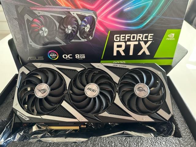 Rifa Solidária - RTX 3070 ROG STRIX