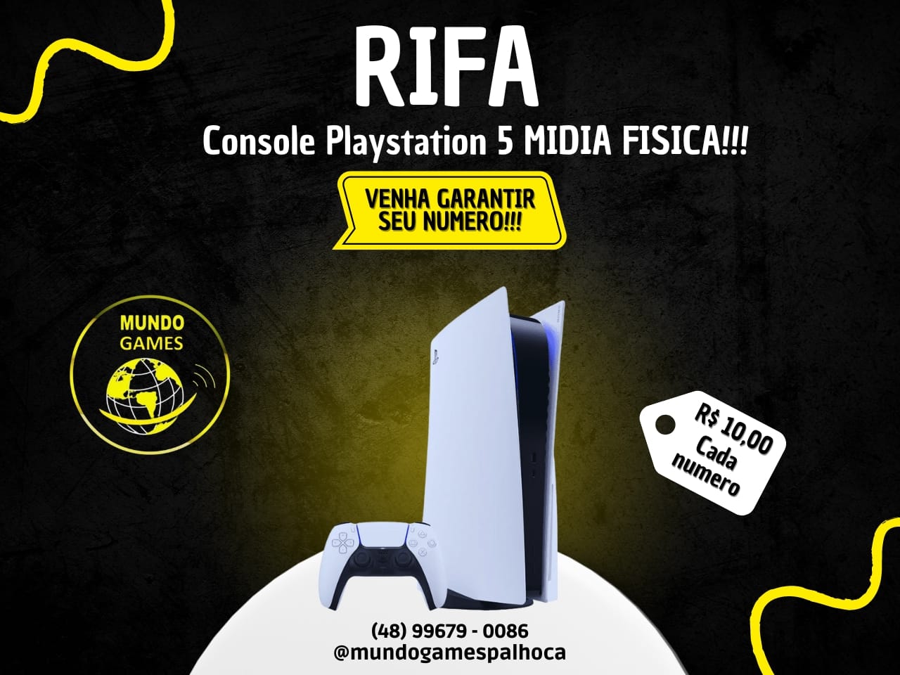 Console Playstation 5 MIDIA FISICA!!!