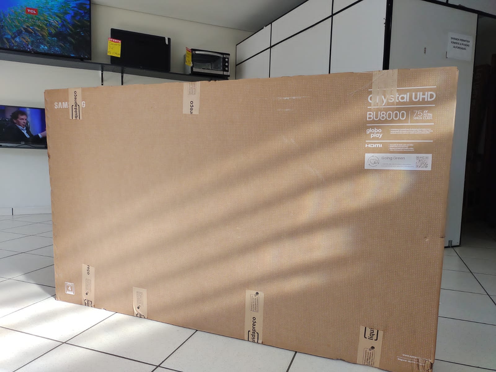 Smart TV Samsung 75' polegadas 4k