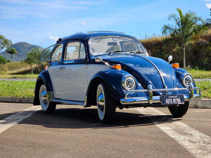 Auto Retro #1: Fusca Azul 1969