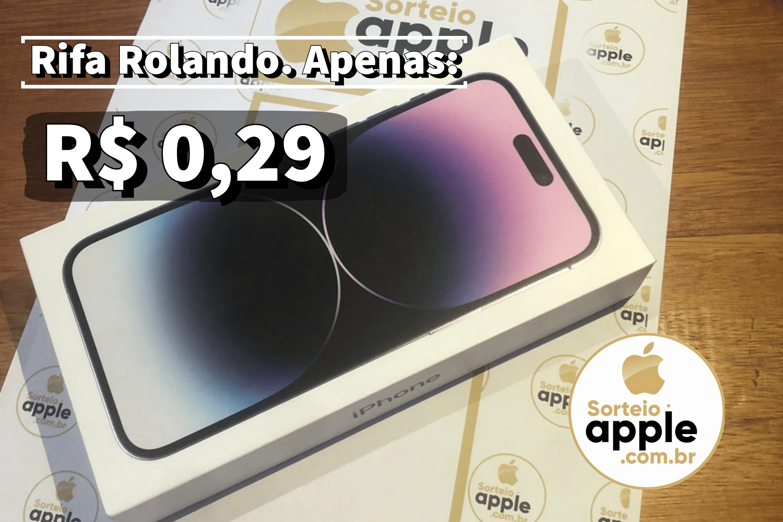 iPhone 14 Pro Max NOVO ou R$ 7 mil no PIX!