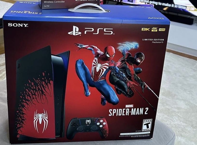 14ª edição: PS5 edição especial Spiderman 2
