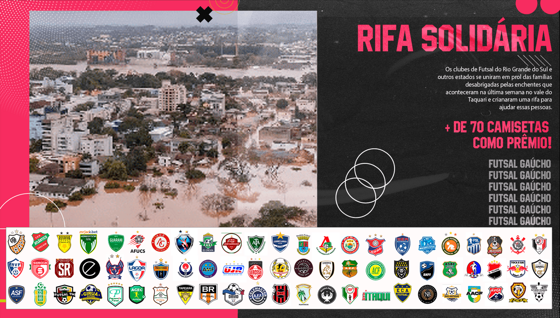 RIFA SOLIDÁRIA ENCHENTE RS