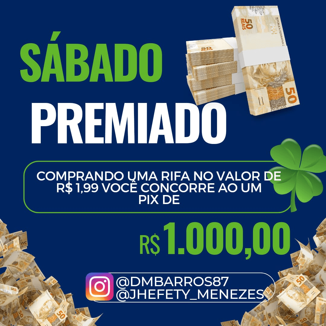 SÁBADO PREMIADO!!!