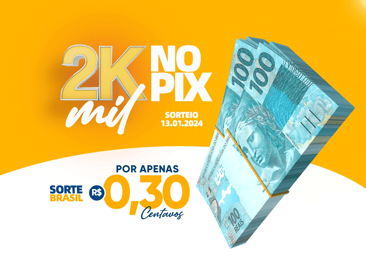 2 MIL REAIS NO PIX