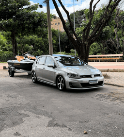 Golf GTI com Suspensão a Ar + Jet GTI 170 + Carretinha ou 130K no pix