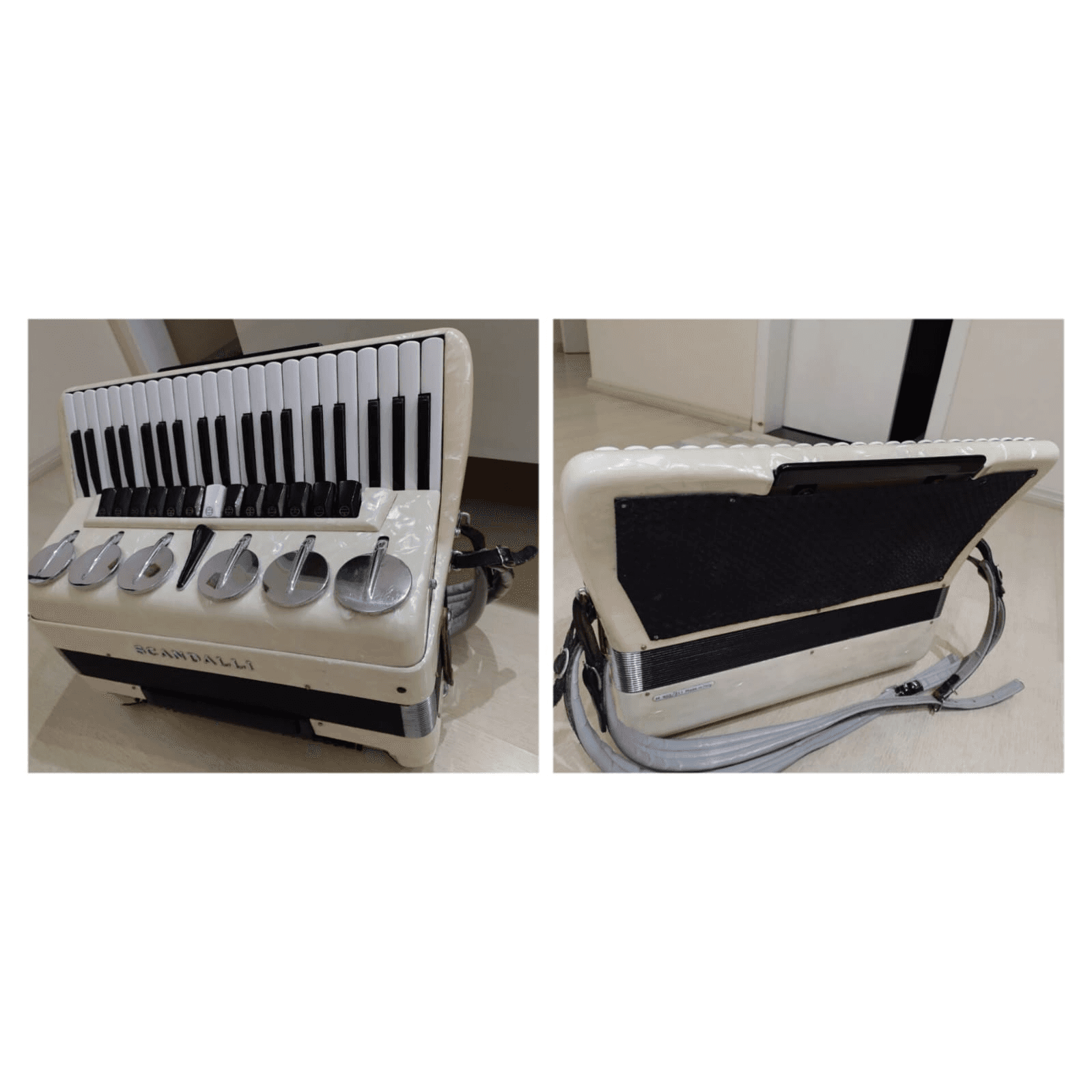 9º Sorteio - Acordeon Scandalli 120 baixos