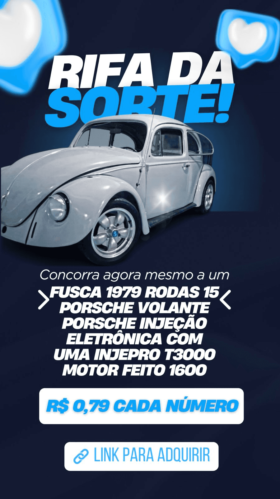 Fusca verde alamo 1979  rodas 15 porsche volante porsche injeção eletrônica com uma injepro t3000 motor feito 1600