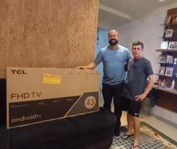 Sorteio solidário SmartTV 50 polegadas