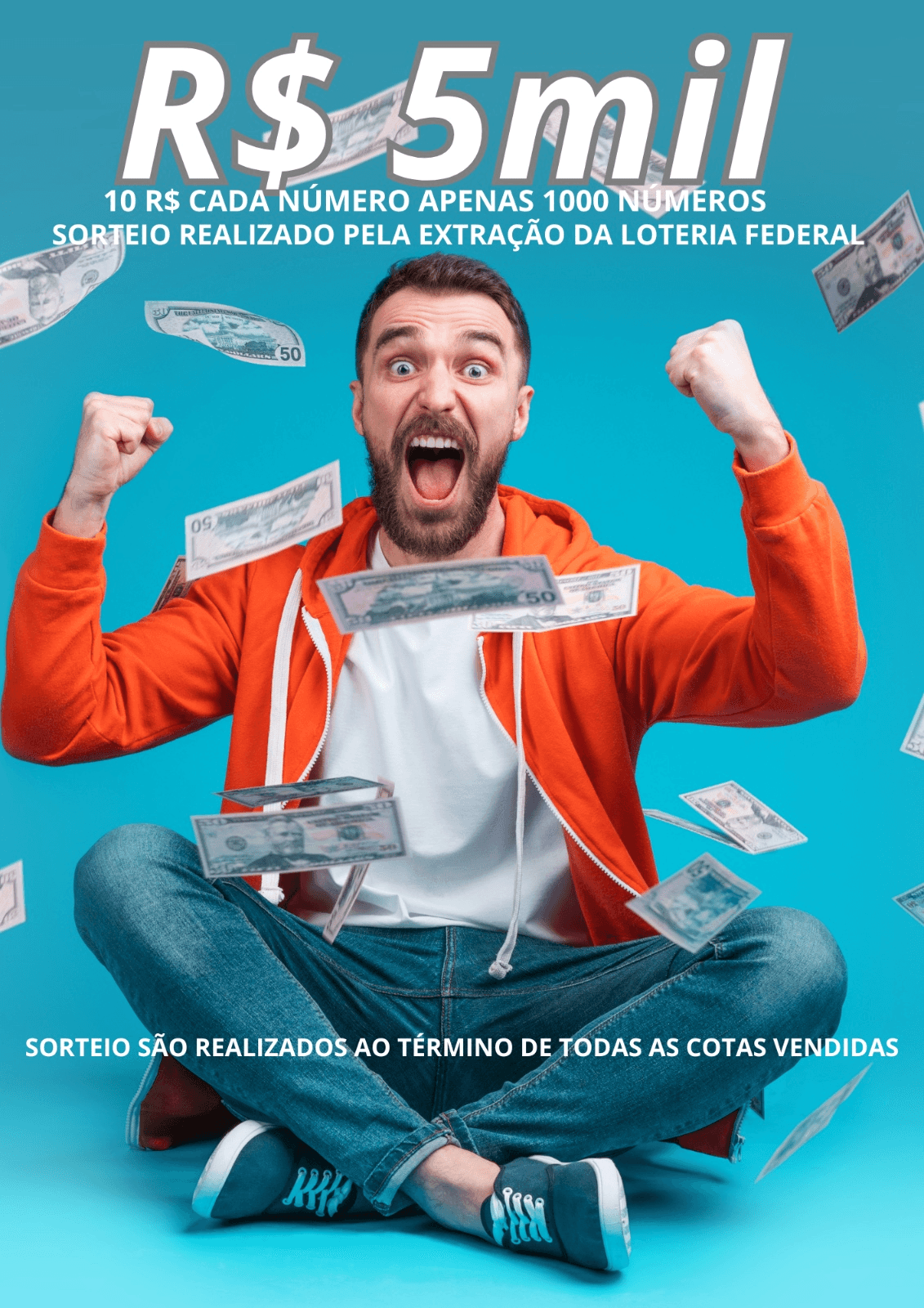 5MIL NO PiX APENAS 1000 NÚMEROS