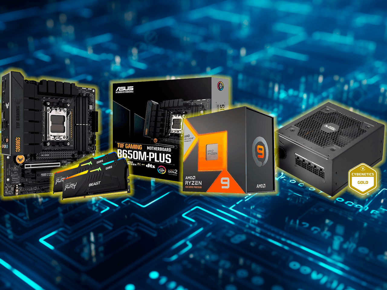 Rifa Kit CPU Mining/PC Gamer - Ryzen 9 7950X3D