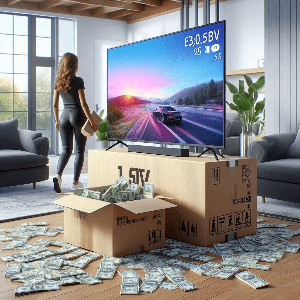 Tv de 65 Polegadas NOVA na caixa!