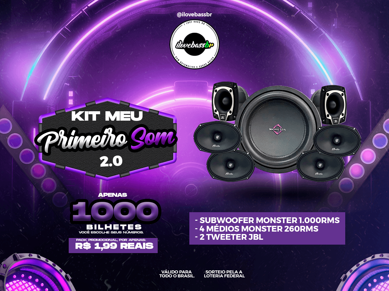 Kit Meu Primeiro Som 2.0