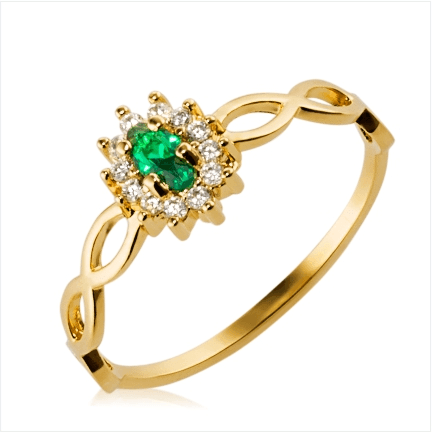 Rifa-se esta joia de ouro 18k