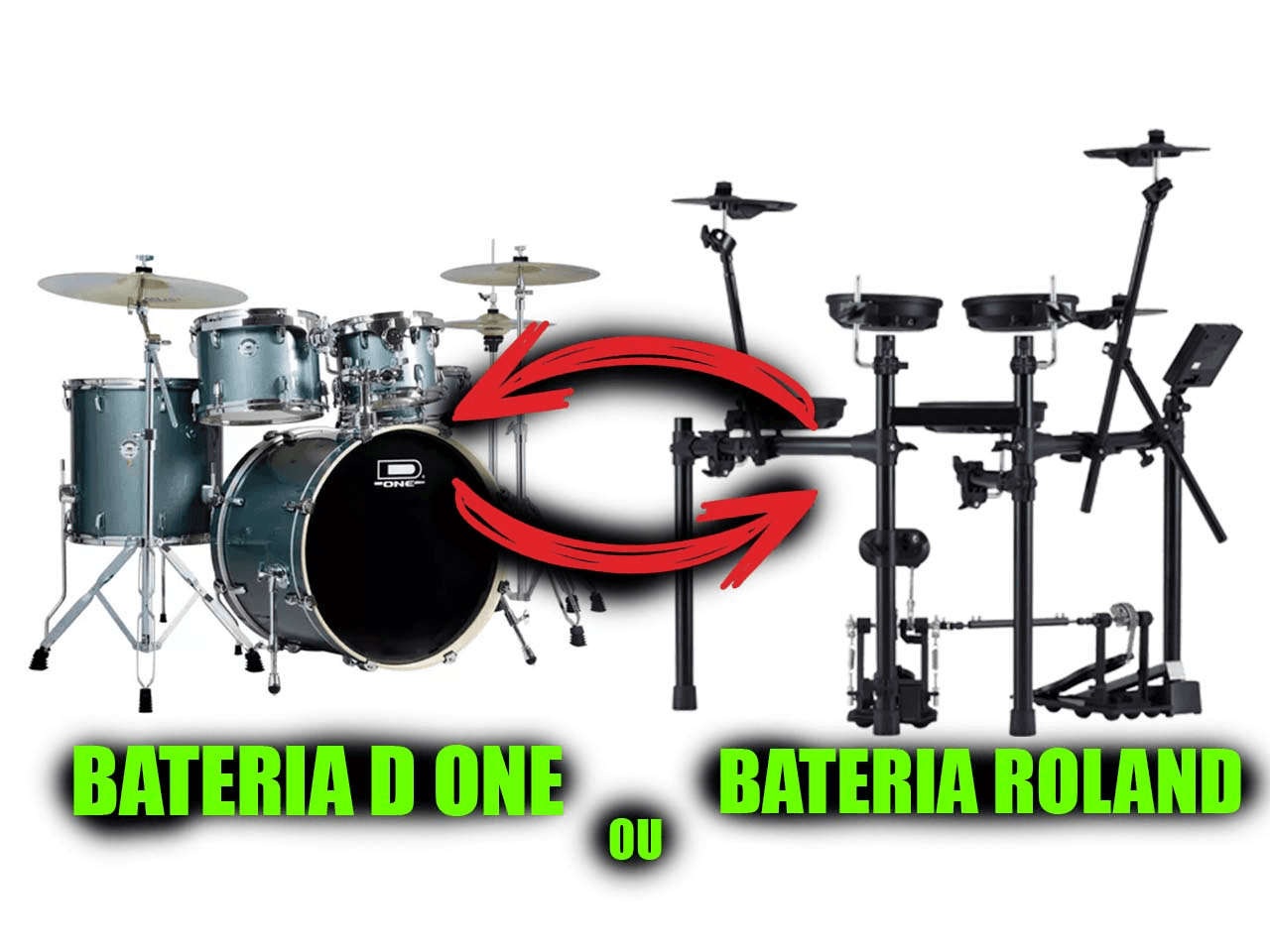 AÇÃO BATERIA D ONE / BATERIA ELETRÔNICA ROLAND