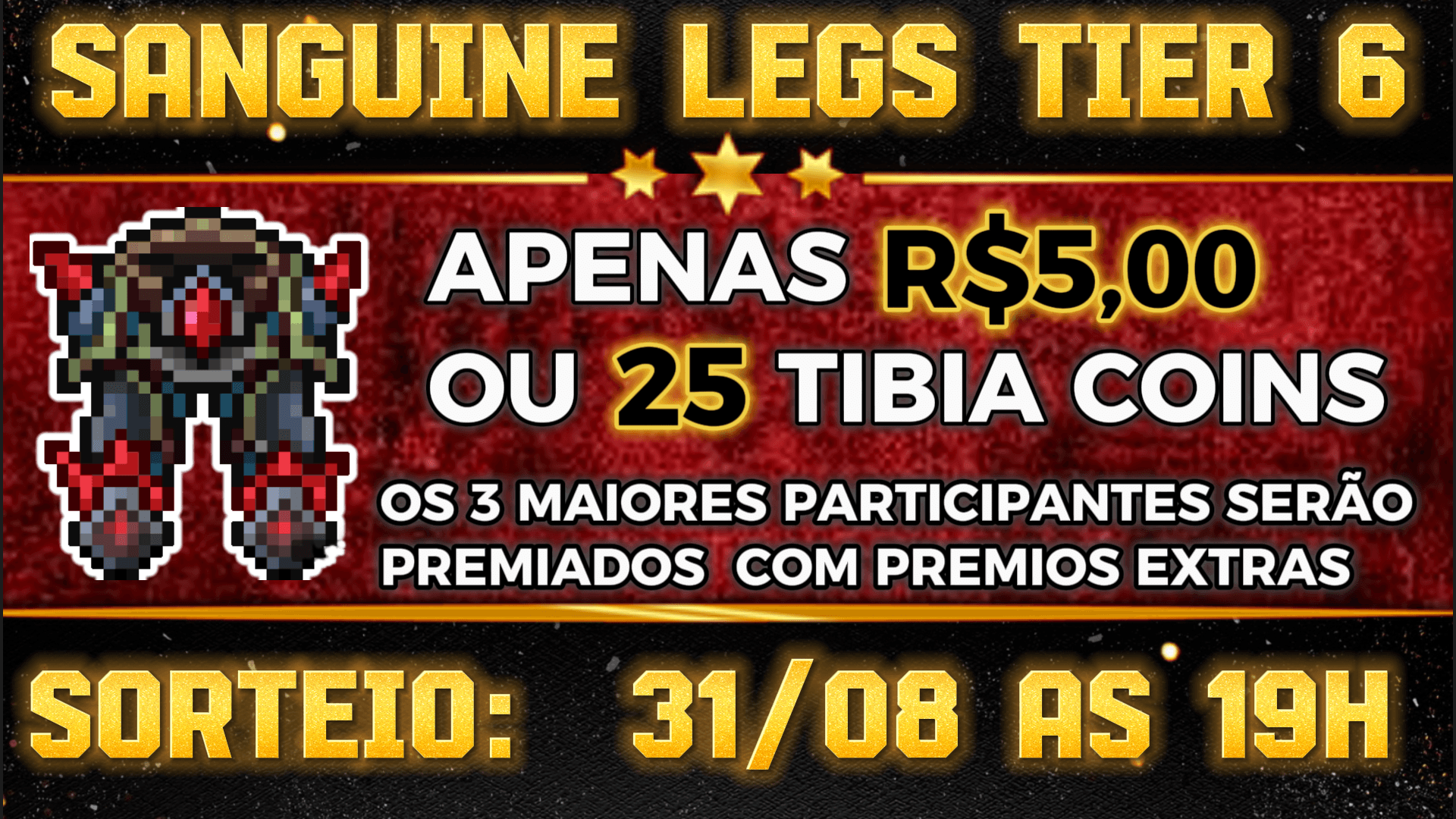 Tibia  - Sanguine Legs Tier 6