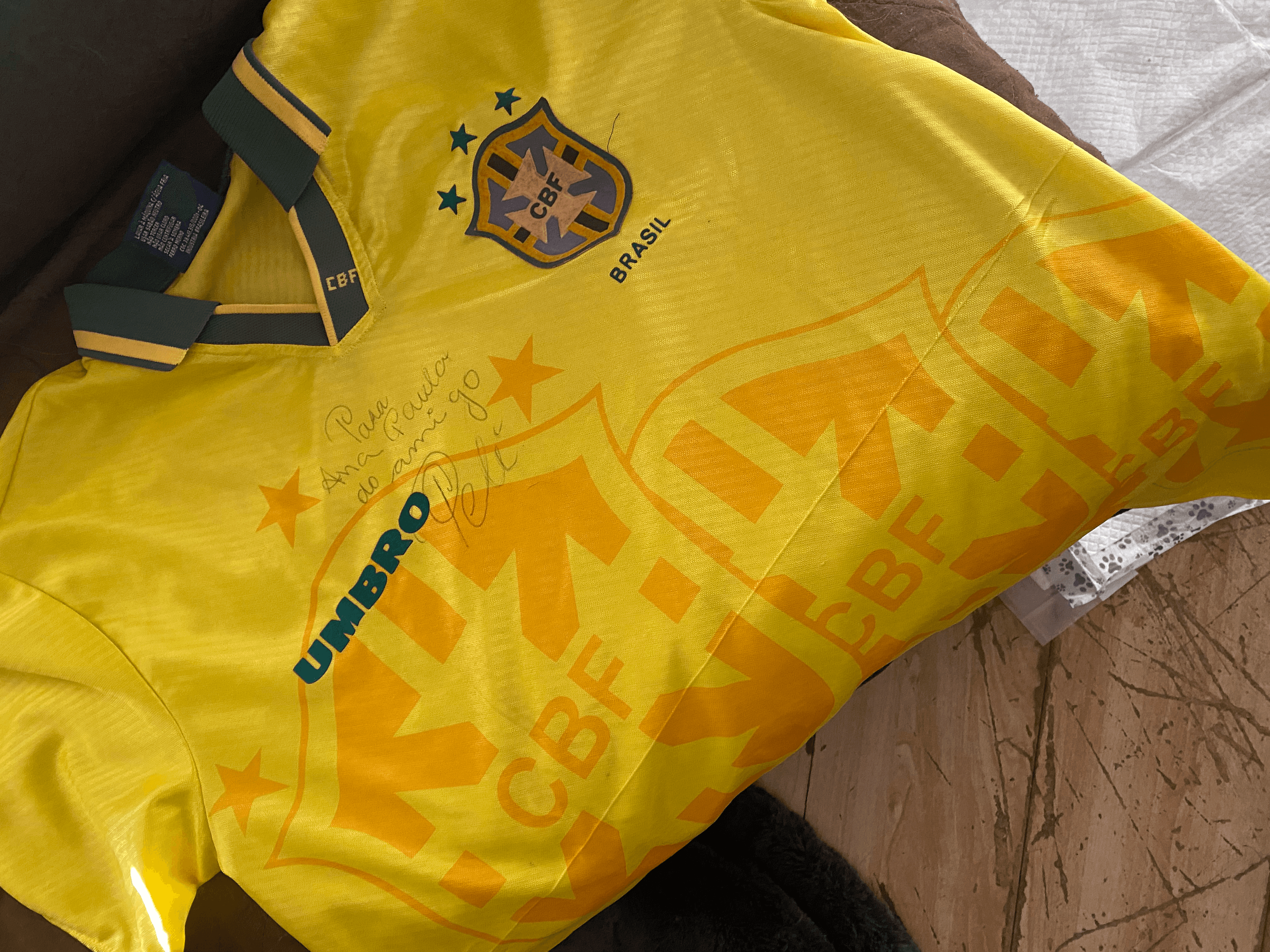 SORTEIO DA CAMISA AUTORGRAFADA PELO PELÉ