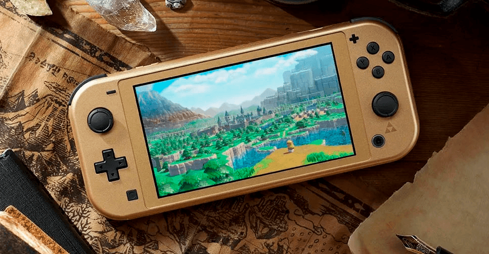 2024 - [Campanha #16] Nintendo Switch Lite Ed. Hyrule + Hollow Knight Collectors Ed.