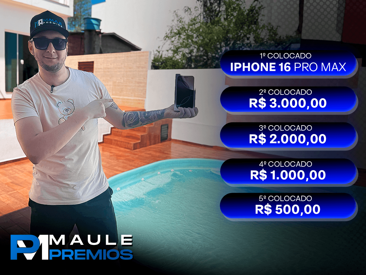 11° AÇÃO MAULE PRÊMIOS IPHONE 16 PRO MAX