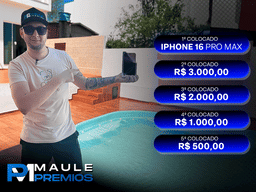 11° AÇÃO MAULE PRÊMIOS IPHONE 16 PRO MAX