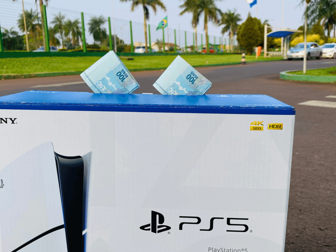 Ps5 + 2 mil reais