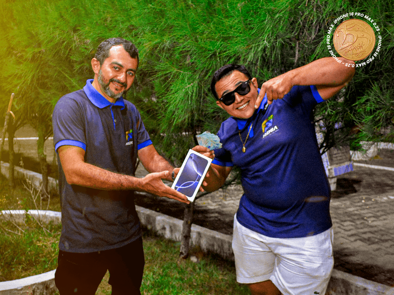 1️⃣°iPhone 16 pro max 📱 ou 5k no seu pix 2️⃣° 800,00r$ no pix.