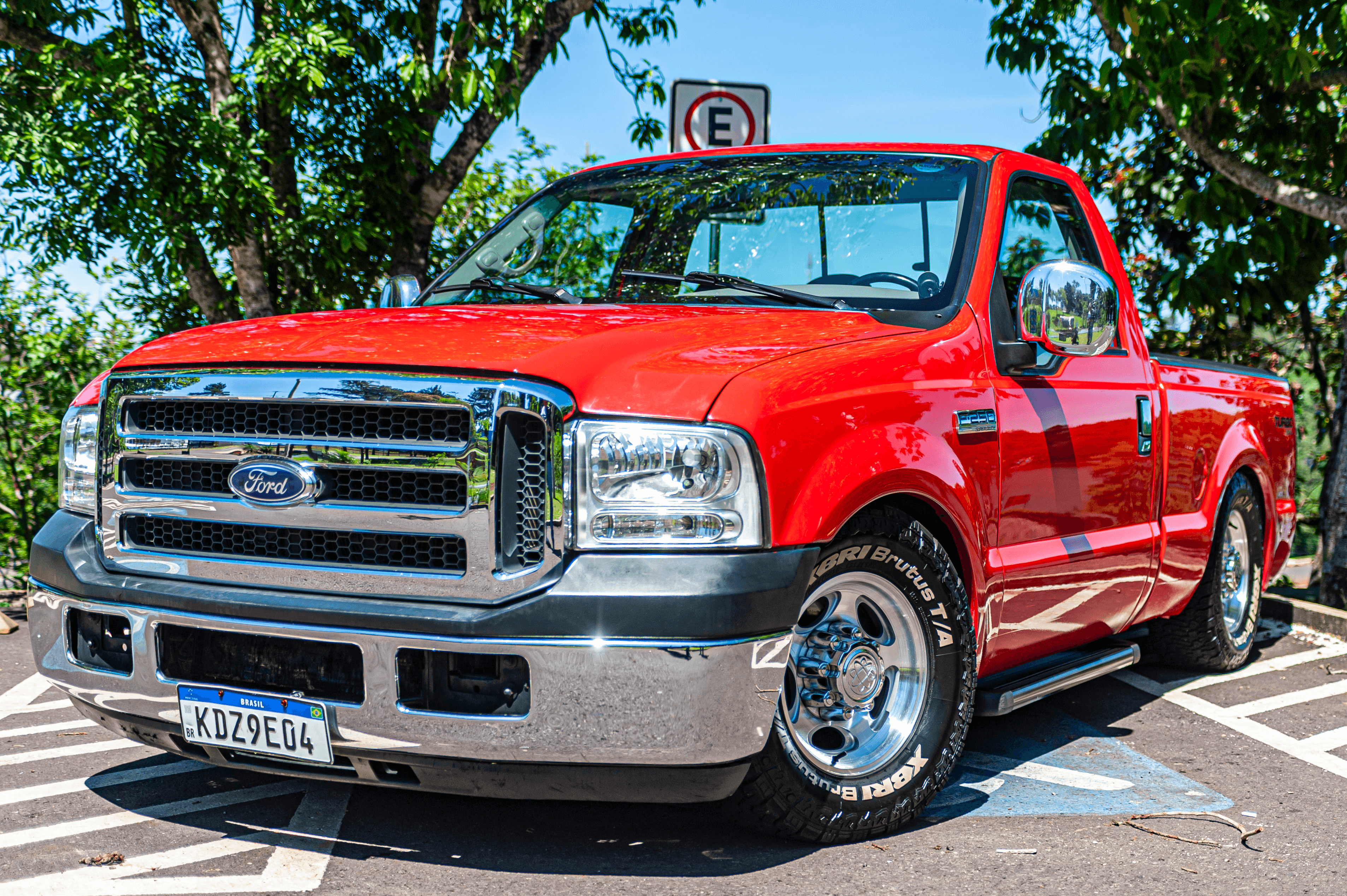 F-250 Vermelha KIT 200 CV