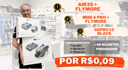 DJI AIR 3S - MINI 4 PRO - GOPRO 13
