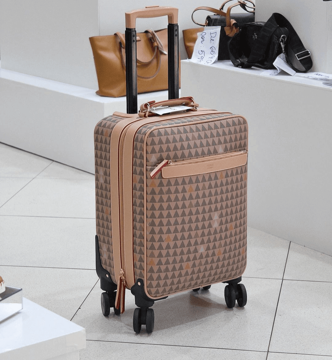 Mala de Bordo Schutz com Rodinhas Triangle + Relógio Michael Kors