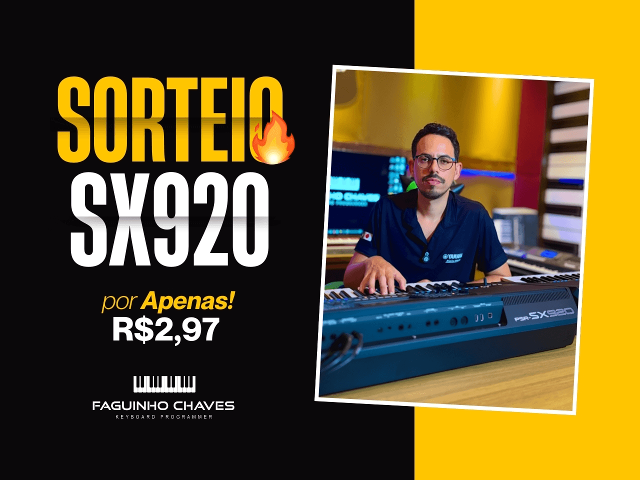 SORTEIO SX920 - Faguinho Chaves 14ª edição