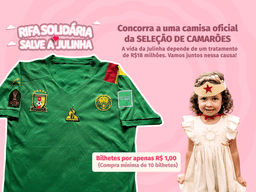 Camisa da Seleção de Camarões Oficial