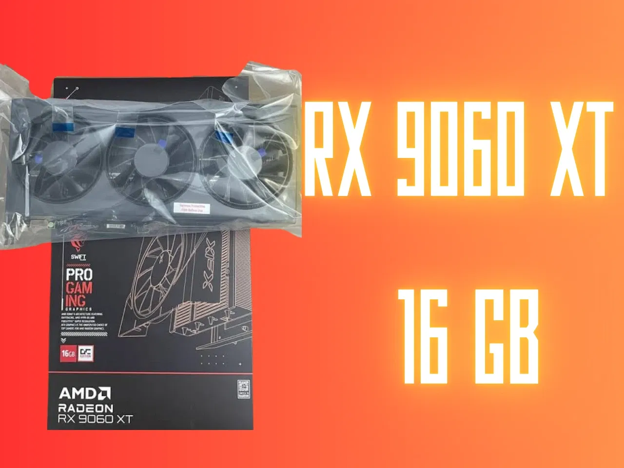 Ação RX 9060 XT 16GB