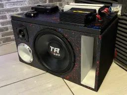 KIT BOB TRIO AUTOMOTIVO E RESIDENCIAL TR620 + PAINEL FULL TARAMPS - COR PRETA