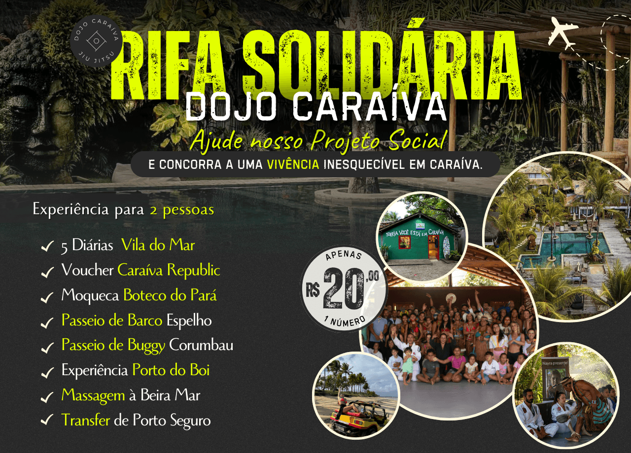 Rifa Solidária Dojo Caraíva
