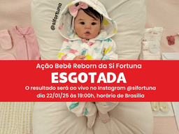 Ação Bebe Reborn Si Fortuna Bebê Luluca