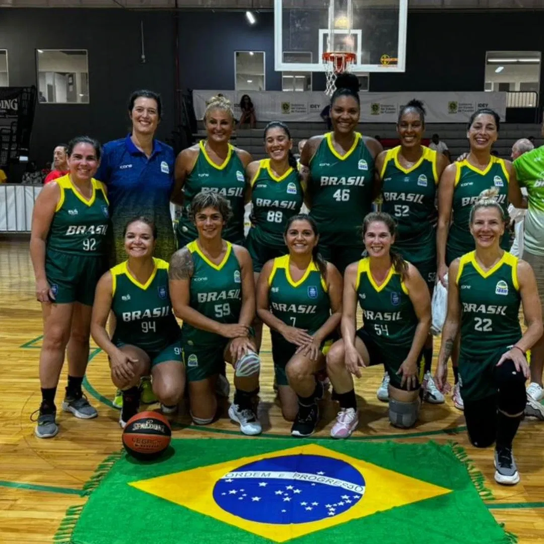 Seleção Brasileira de Basquete Feminino  45+ Rumo ao Panamericano de Basquete Master em El Salvador