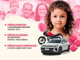 RIFA TERA COMPLETO 0 KM OU 140 MIL NO PIX