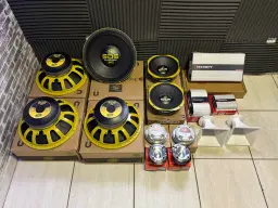 KIT PESADÃO DA APRENDA SOM COM 4 GRAVES DE 15 #1