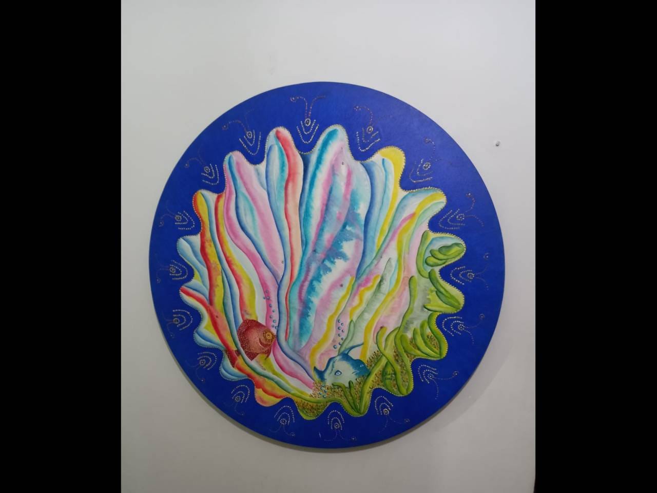 SORTEIO OBRA DE ARTE, AUTORA ARTISTA PLÁSTICA MOLGA com número de registro de patente .