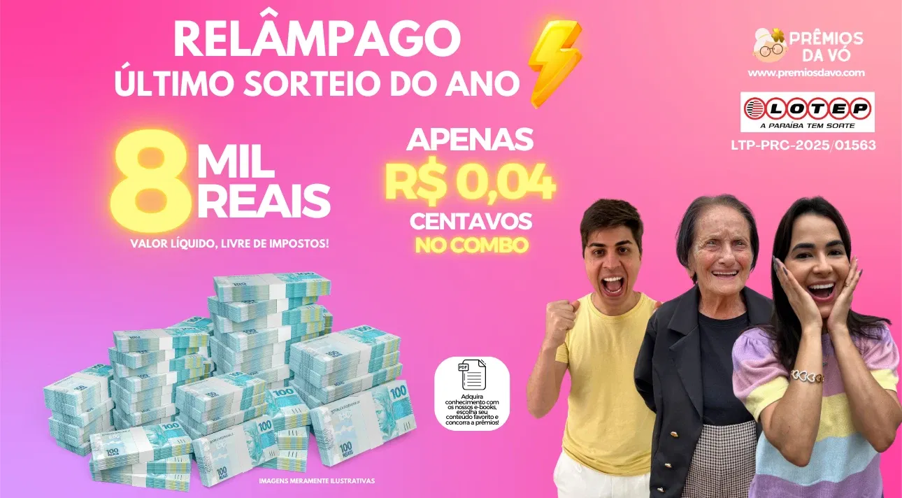 R$ 8 MIL REAIS 😱 POR R$ 0,04 CENTAVOS NO COMBO