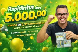🔥💰 RAPIDINHA 5 MIL POR 99 CENTAVOS 💰🔥