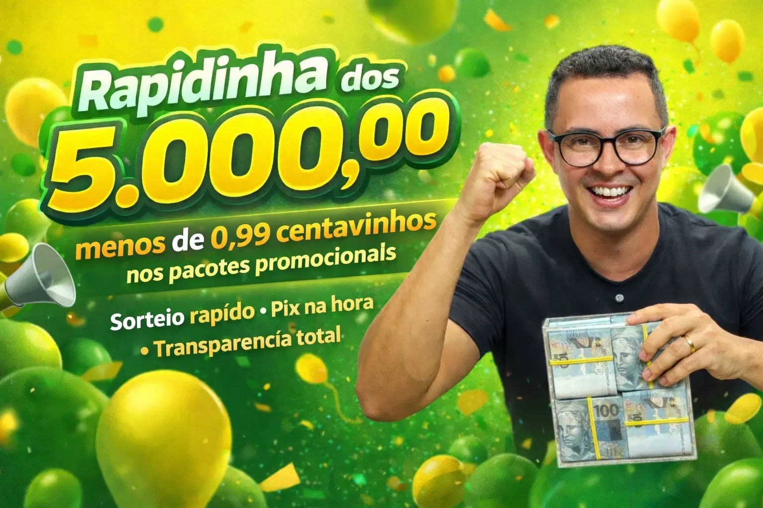 🔥💰 RAPIDINHA 5 MIL POR 99 CENTAVOS 💰🔥