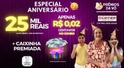 R$ 25 MIL REAIS 😱 POR R$ 0,02 CENTAVOS NO COMBO