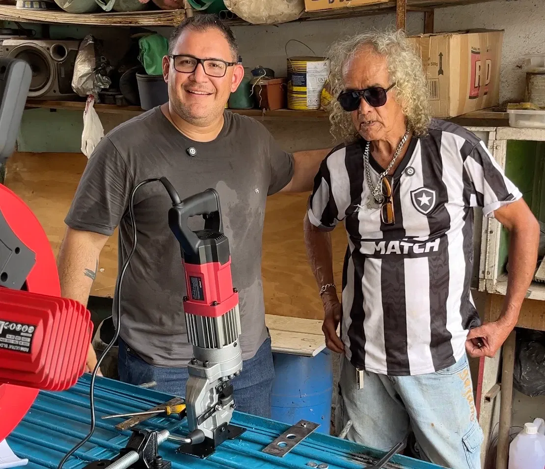 Puncionadora Portátil & Policorte BLDC